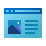 Website design icon